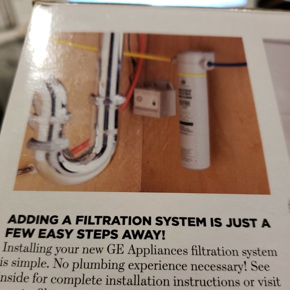 Drinking Water Filtration System GE GXK185KBL Single Stage With Controller NEW - Picture 7 of 7
